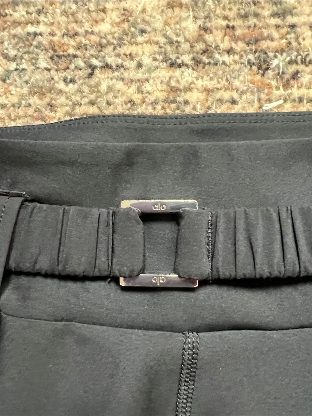 Alo Airlift Charmer High Waist 7/8 Leggings Black Size S